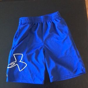 Blue under armour shorts